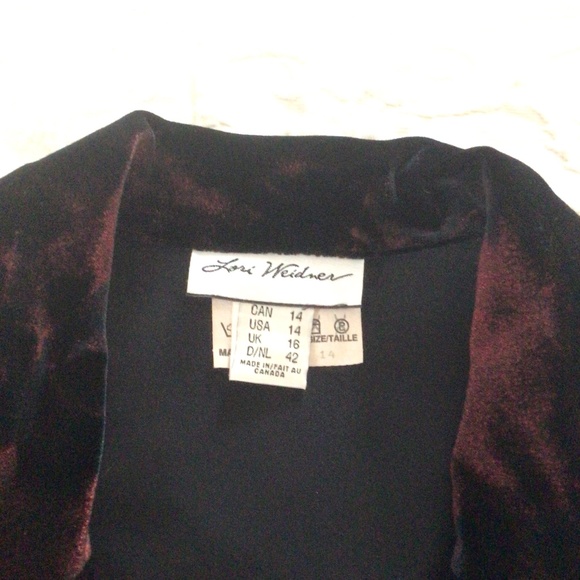 3 piece velvet jump suit - Picture 2 of 6